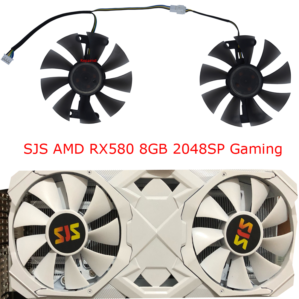 Ventilador para tarjeta de víd - Rx 580 8Gb 2048Sp Gpu reseña y precio