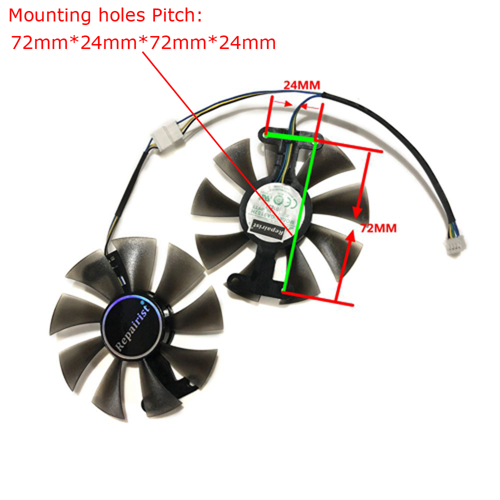 Ventilador para tarjeta de víd - Rx 580 8Gb 2048Sp Gpu reseña y precio